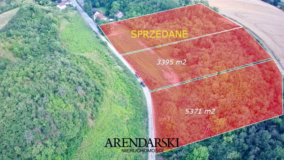 Działka budowlana Santok