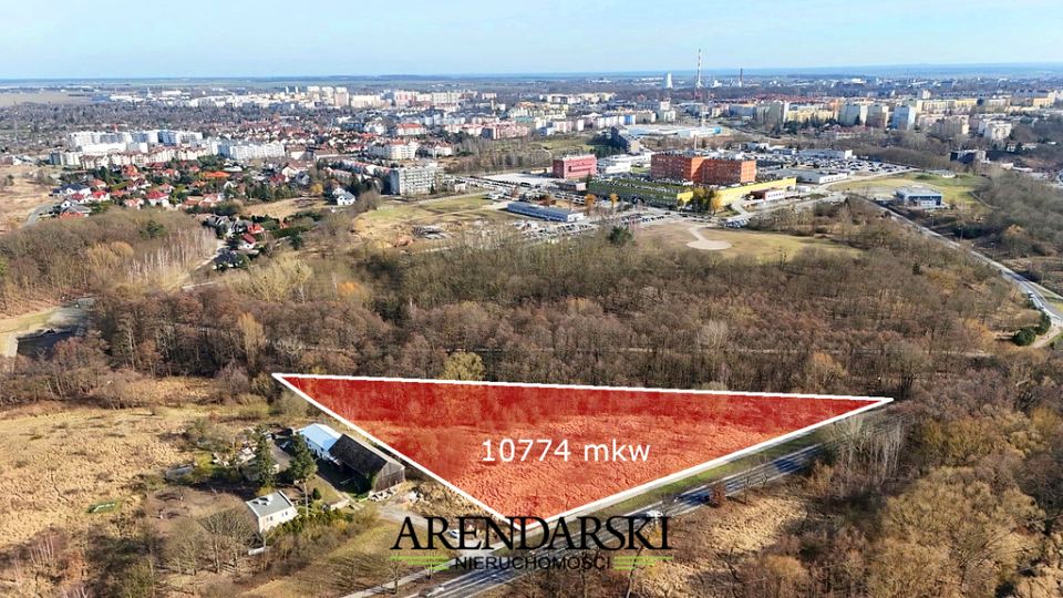 Działka usługowa Gorzów Wielkopolski