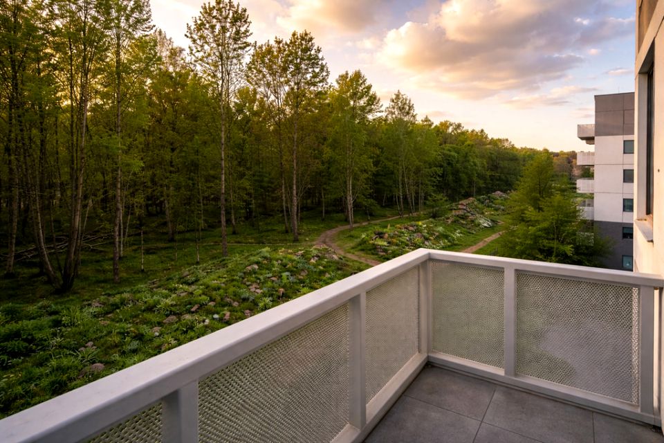 Mieszkanie przy lesie