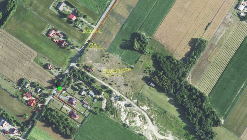 Działka przemysłowa Strzyżewice