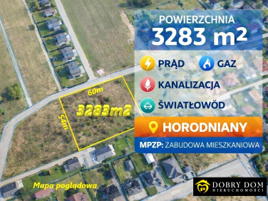 Działka budowlana Horodniany