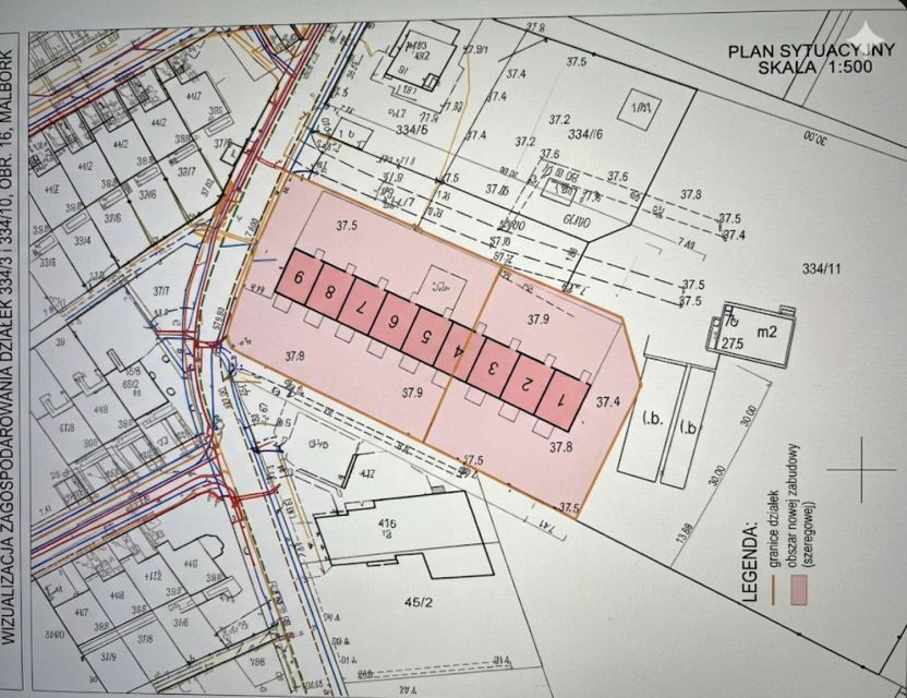 Działka budowlana Malbork