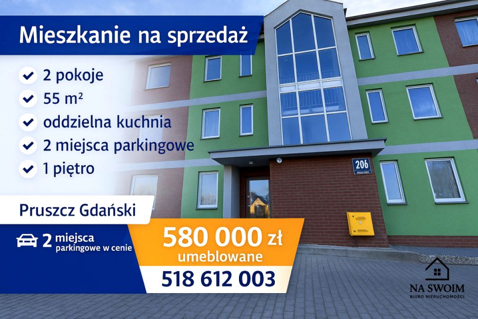 Mieszkanie Pruszcz Gdański