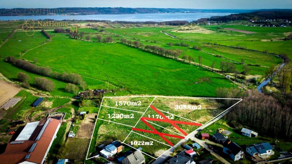 Działka budowlana Wierzchucino