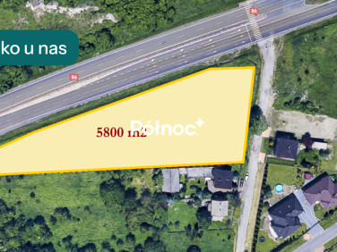 Działka usługowa Sarnów