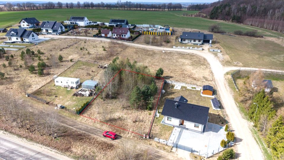 Działka budowlana Sopieszyno