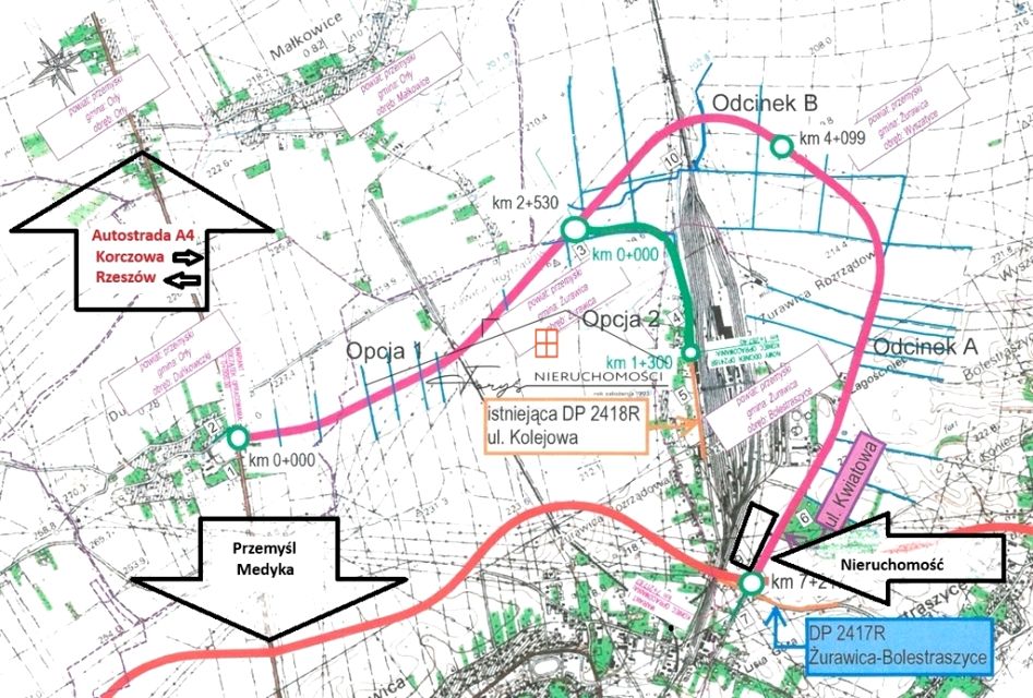 Ogrodzona działka sprzedam