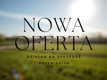 Działka budowlana Krzemienica