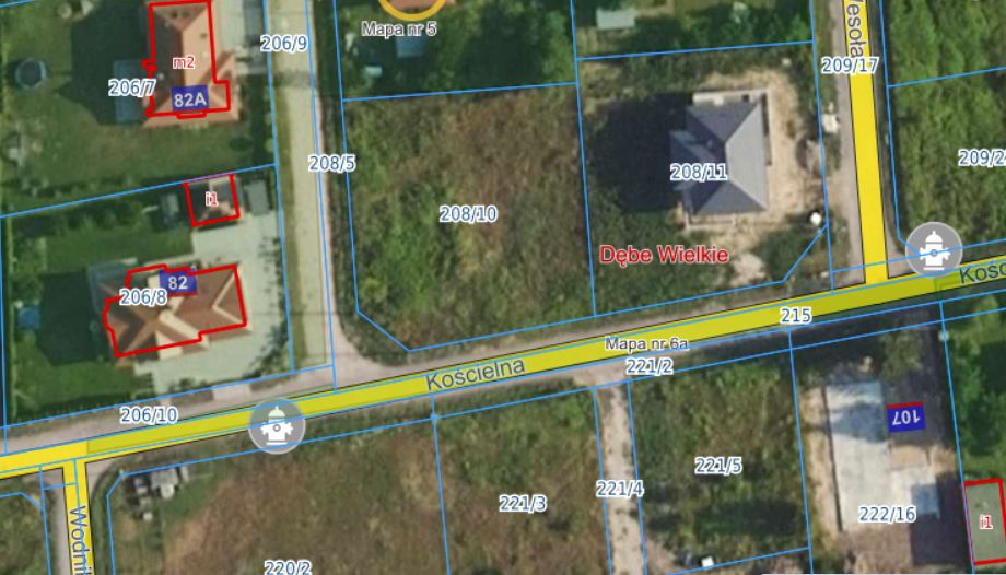 Działka budowlana Dębe Wielkie