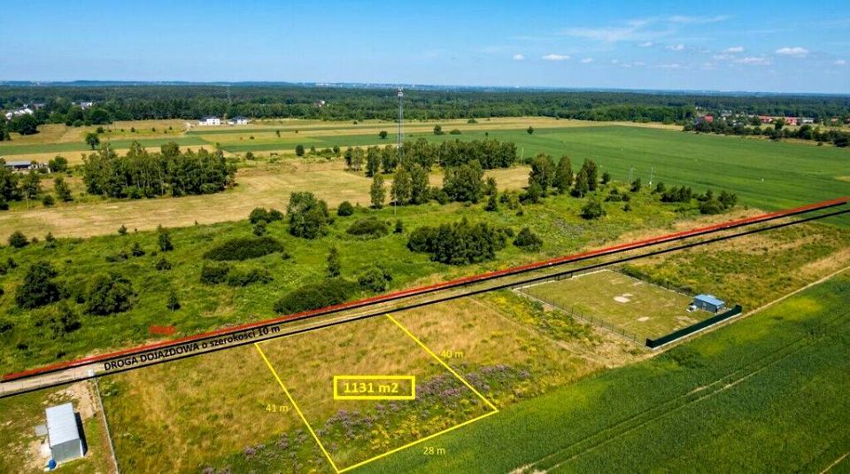 Działka budowlana Cybulice Małe