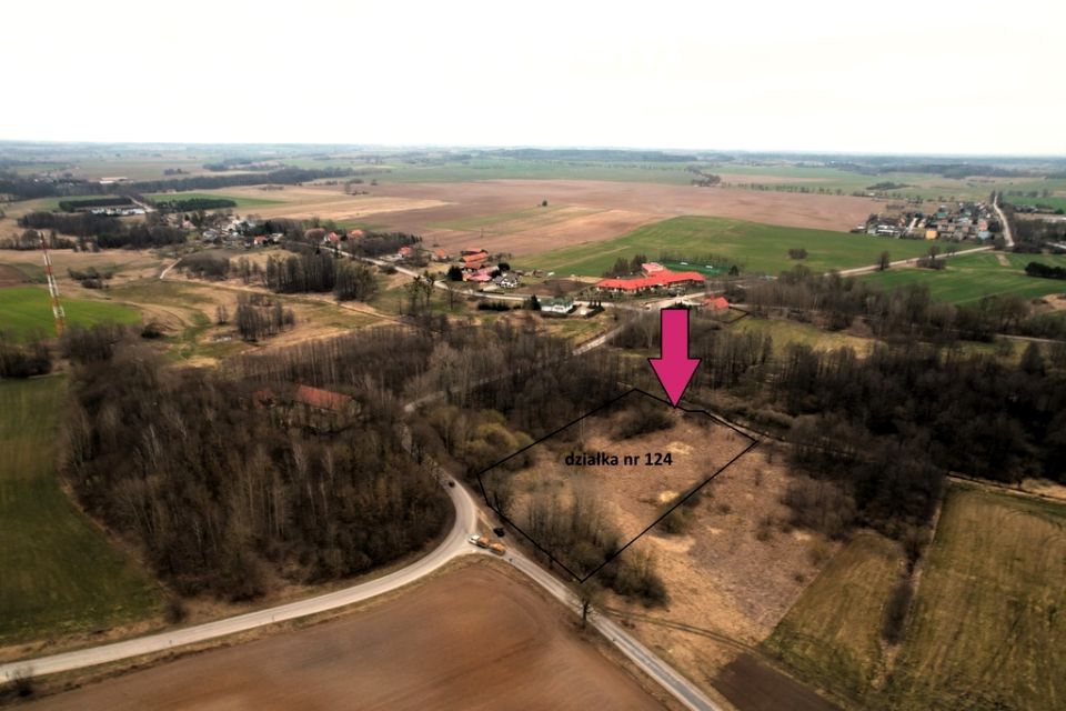 Działka budowlana Borzymy