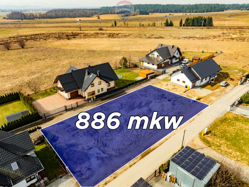 Działka budowlana Nowy Targ