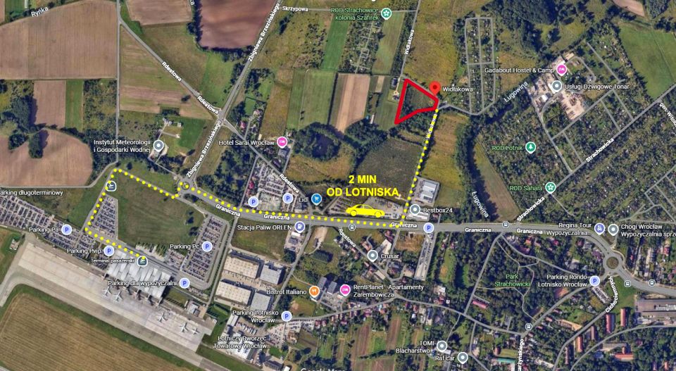 Działka inwestycyjna Wrocław wynajmę