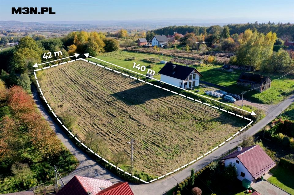 Działka inwestycyjna Chrosna