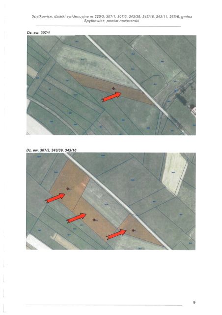 Działka rolna Spytkowice