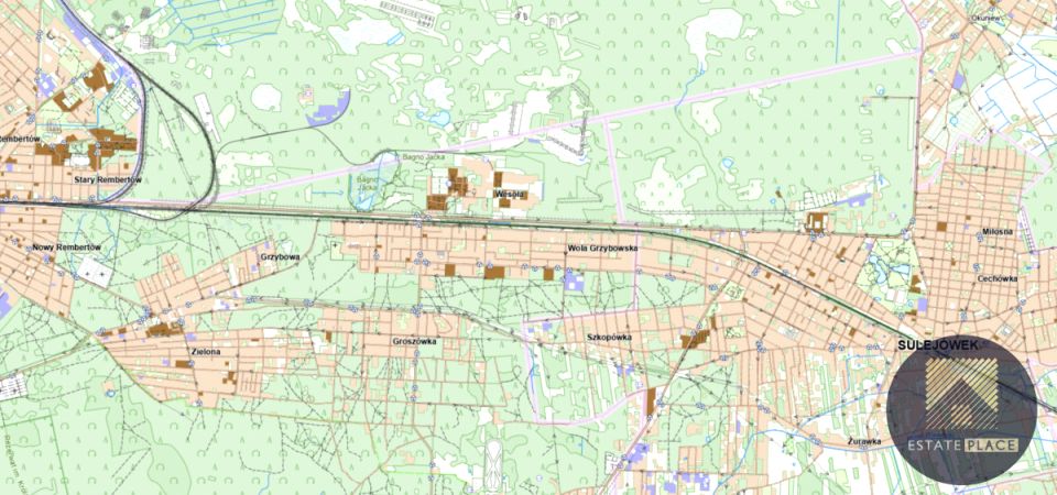 Działka usługowa Warszawa