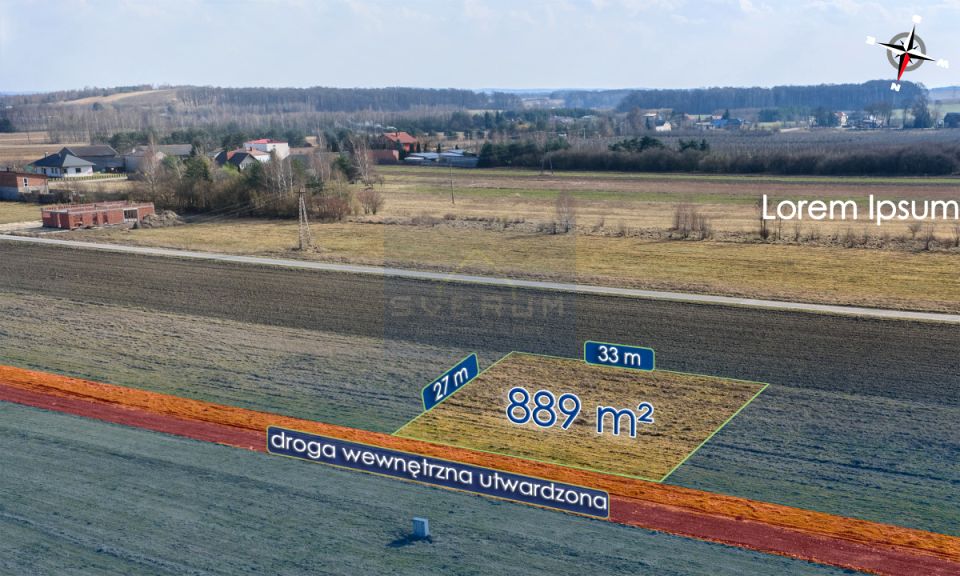 Działka inna Zawada