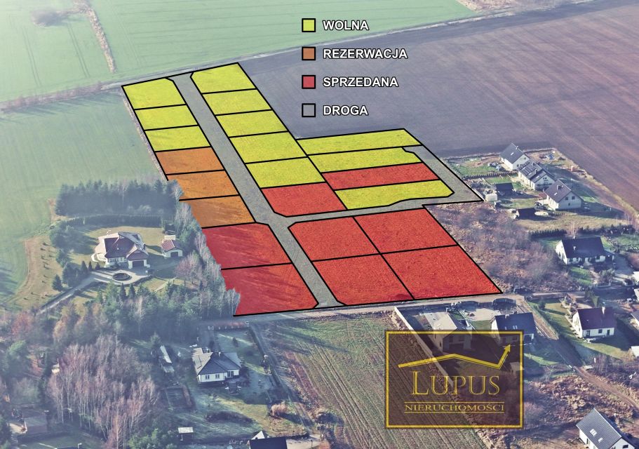 Działka budowlana Żarowo