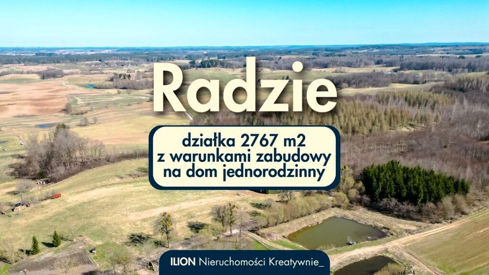 Działka budowlana Radzie