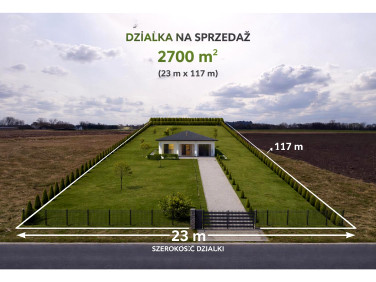 Działka budowlano-rolna Kraśnicza Wola