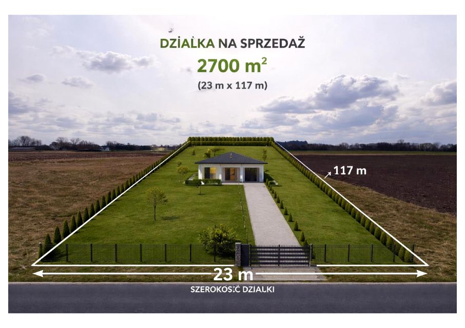 Działka budowlano-rolna Kraśnicza Wola