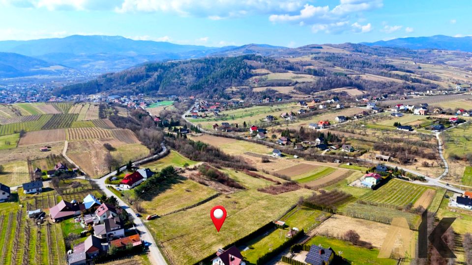 Działka budowlana Łącko