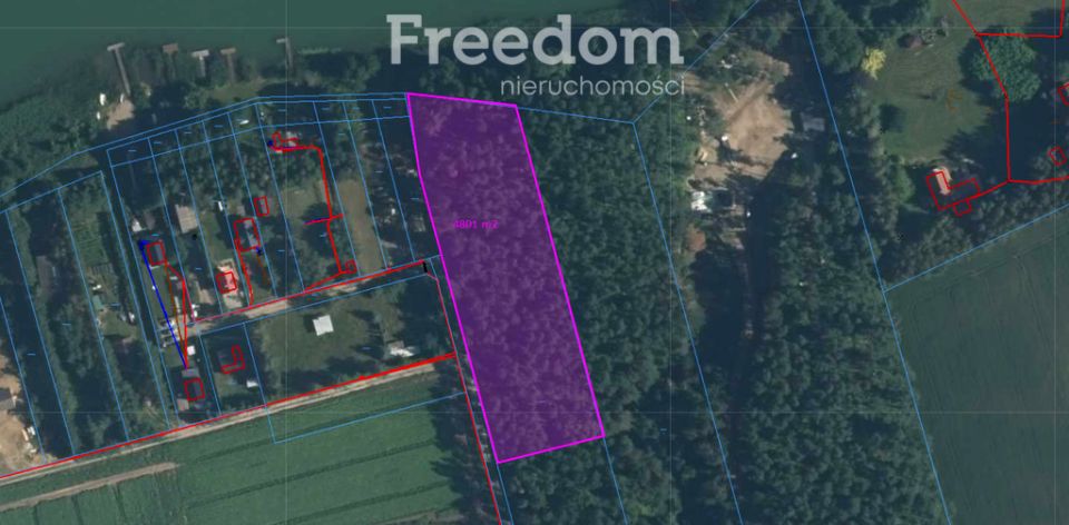 Działka rekreacyjna Mikołajki