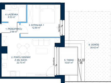 Mieszkanie Pruszcz Gdański