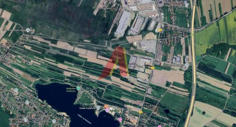 Działka usługowa Cholerzyn