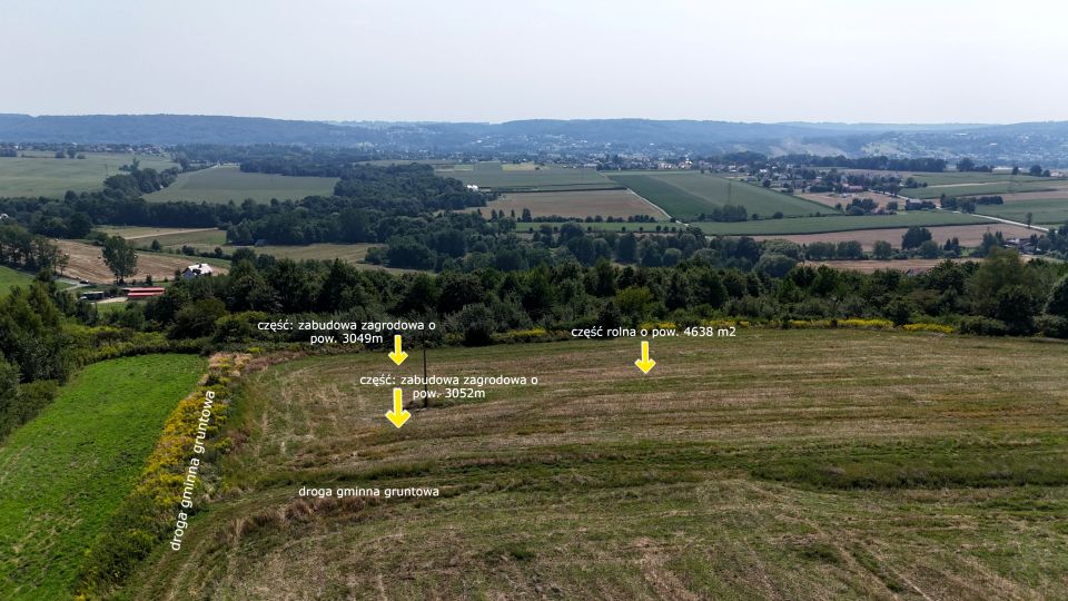 Działka siedliskowa Radwanowice