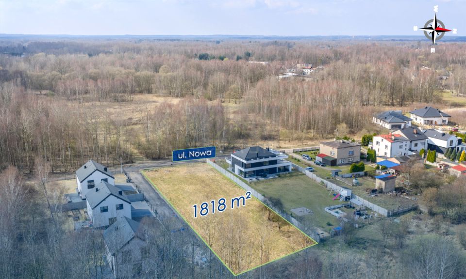 Działka Brzeziny Nowe