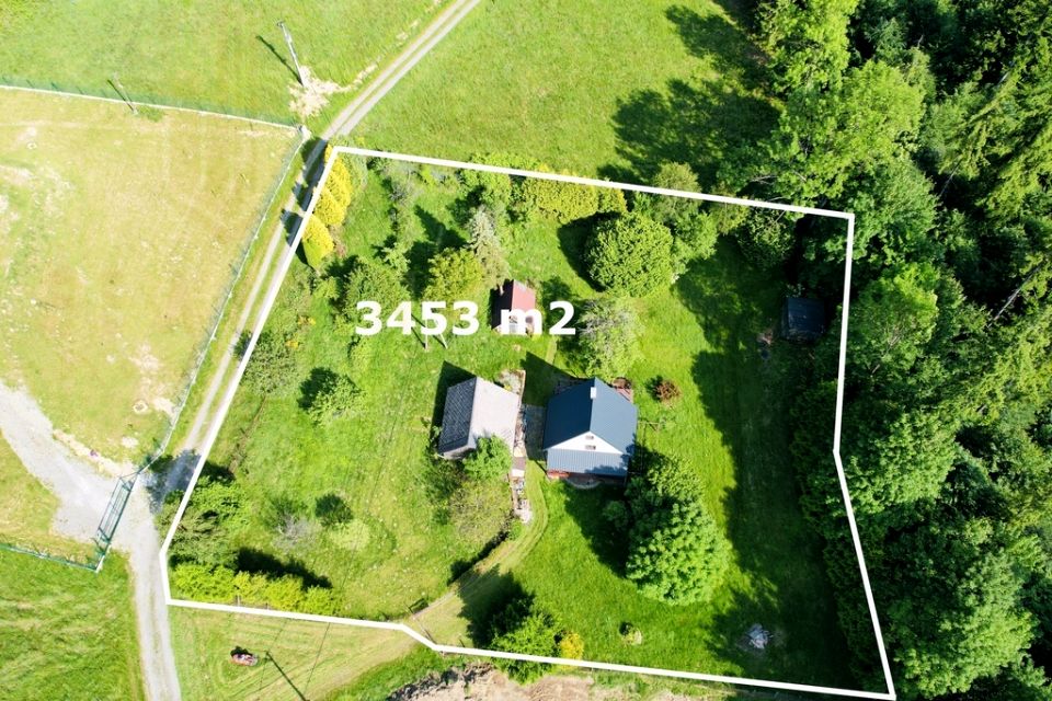 Ogrodzona działka sprzedam