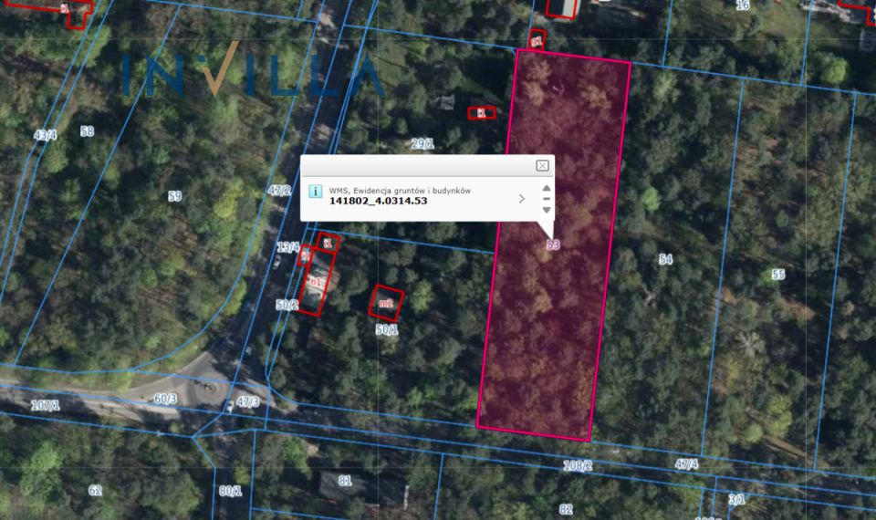 Działka budowlana Konstancin-Jeziorna