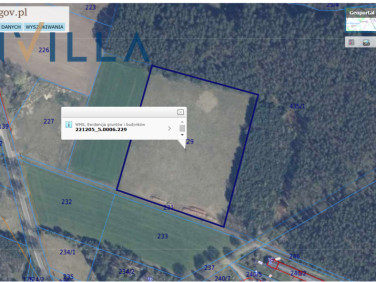 Działka rolna Darnowo