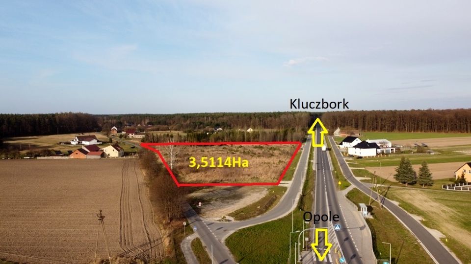 Działka przemysłowa Jełowa