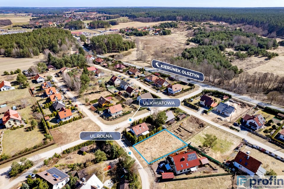 Działka budowlana Giedajty