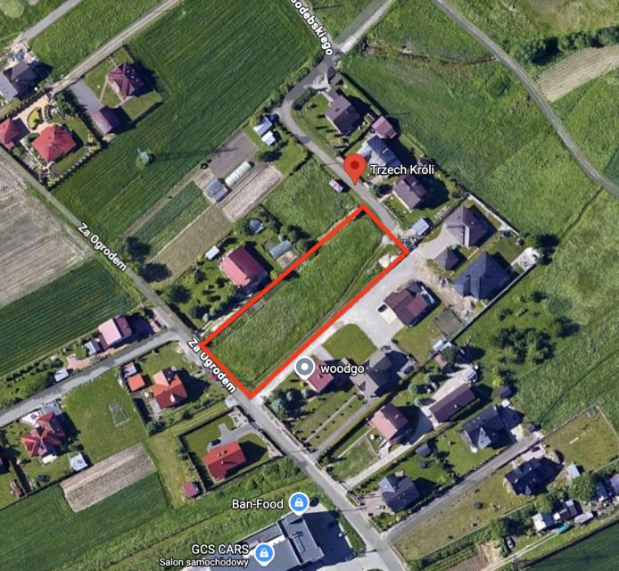 Działka usługowa Kraków