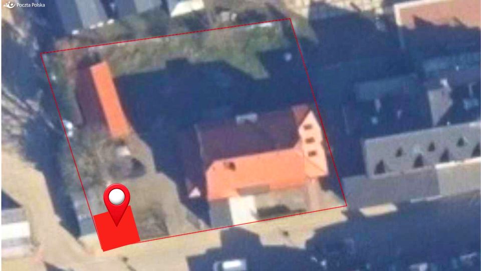 Działka usługowa Jarosławiec