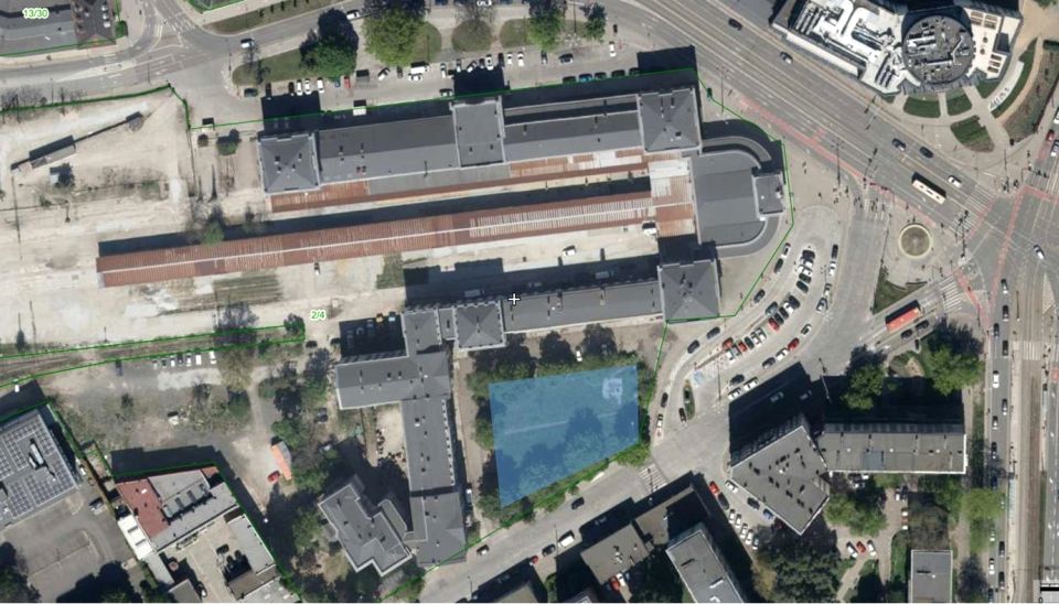 Działka usługowa wynajmę