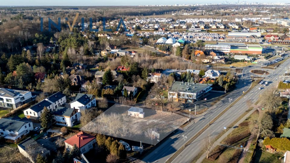 Działka usługowa Konstancin-Jeziorna