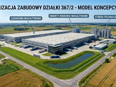 Działka inwestycyjna Złotniki