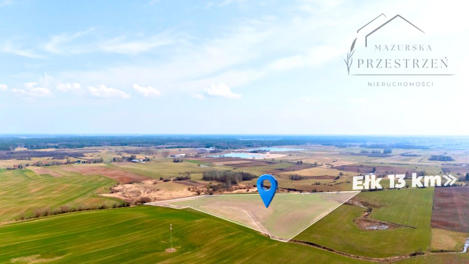 Działka rolna Bobry