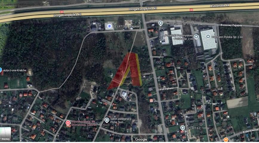 Działka usługowa Kokotów