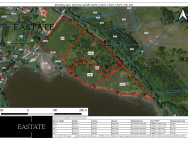 Działka nad jeziorem
