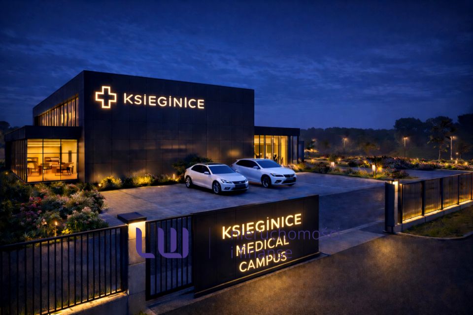 Działka inwestycyjna Księginice