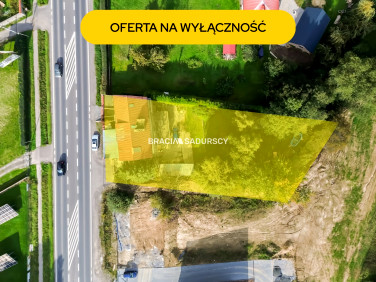 Działka inwestycyjna Bibice