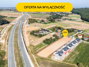 Działka usługowa Zalesie