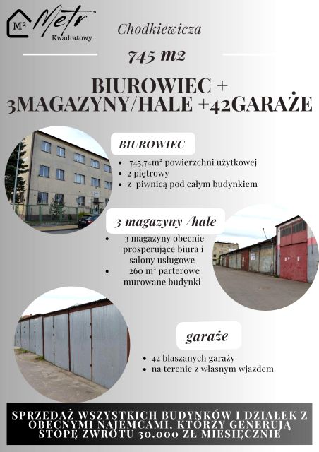 Budynek użytkowy Malbork sprzedaż