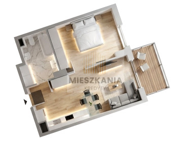 Mieszkanie przy lesie