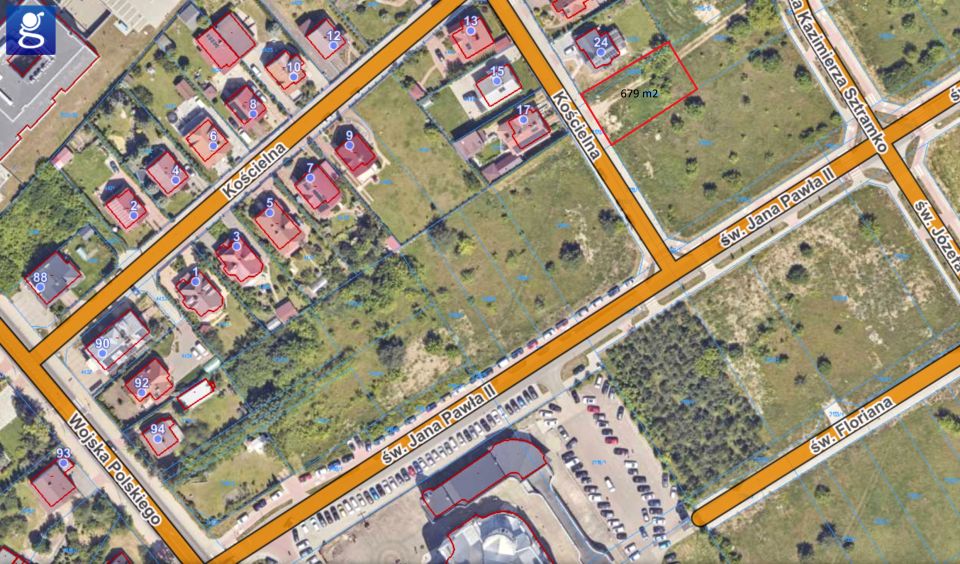 Działka budowlana Grajewo